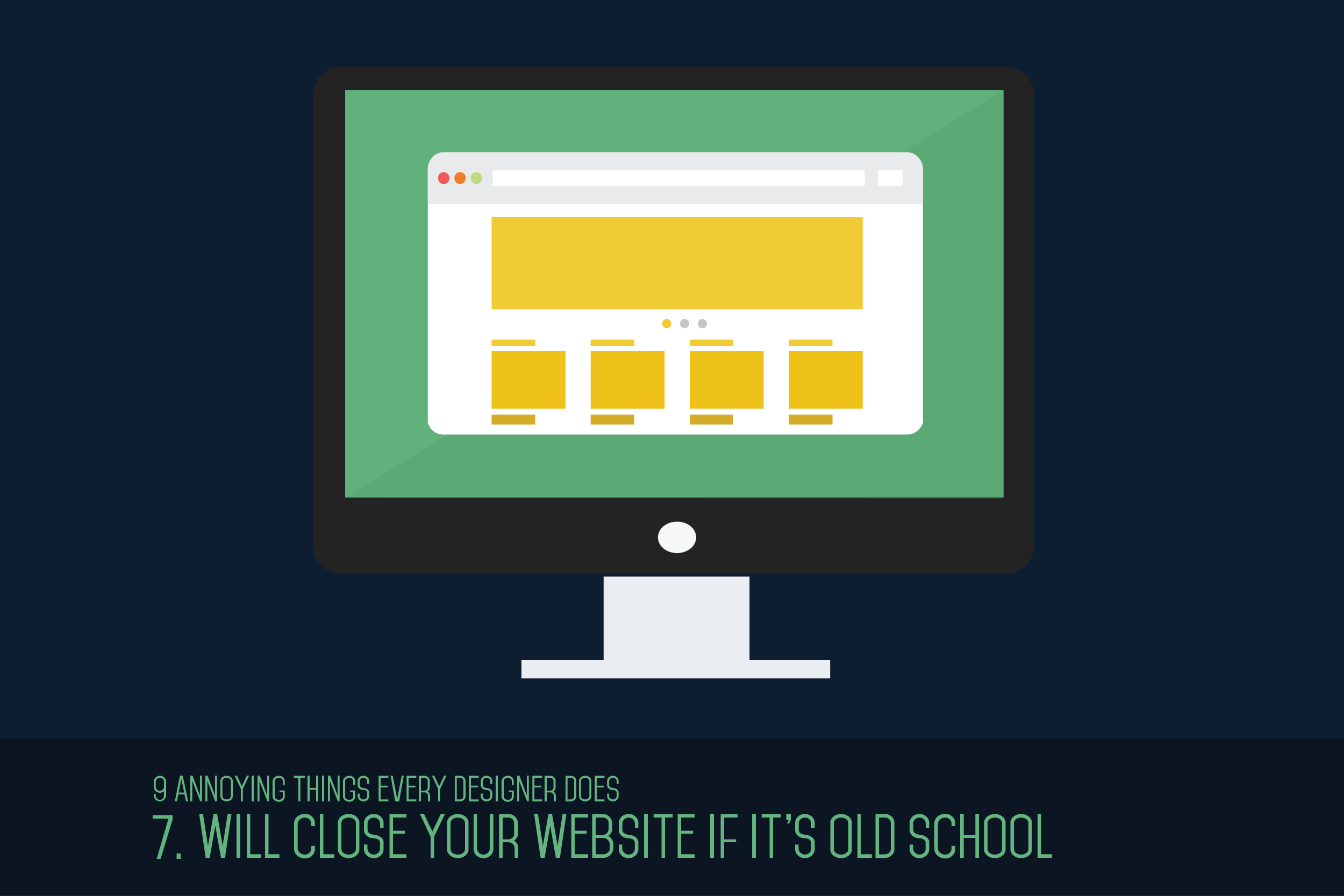 Will Close Your Website If It's Old School
