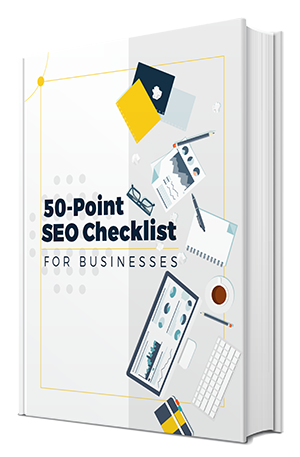 ebook cover for 50 point SEO