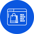 Ecommerce or SAAS icon