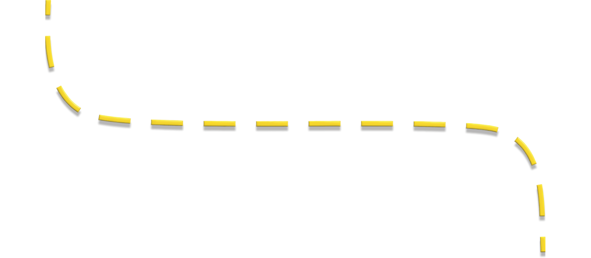 yellow line trail