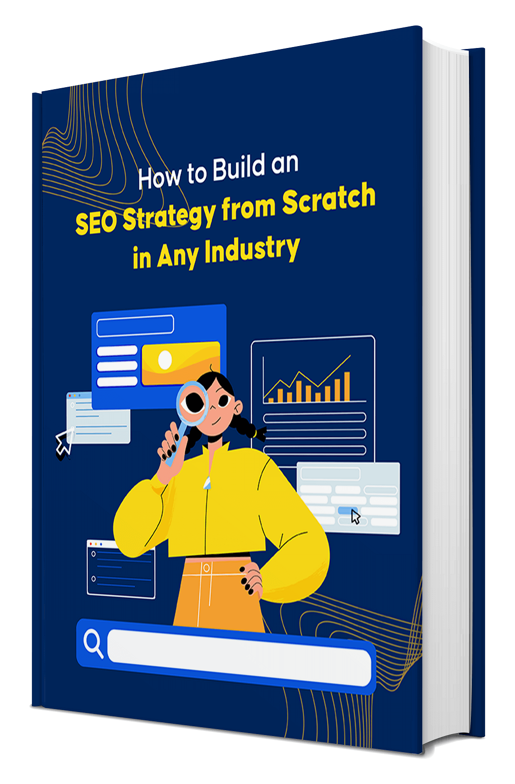 How to Build an SEO Strategy from Scratch in Any Industry - Ebook Cover