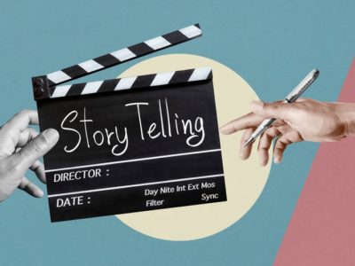 storytelling marketing banner