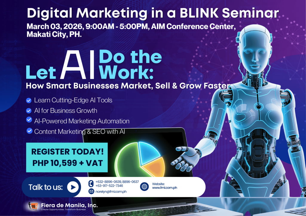 Digital Marketing in a BLINK Seminar